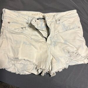 American Eagle high rise shortie shorts size 10